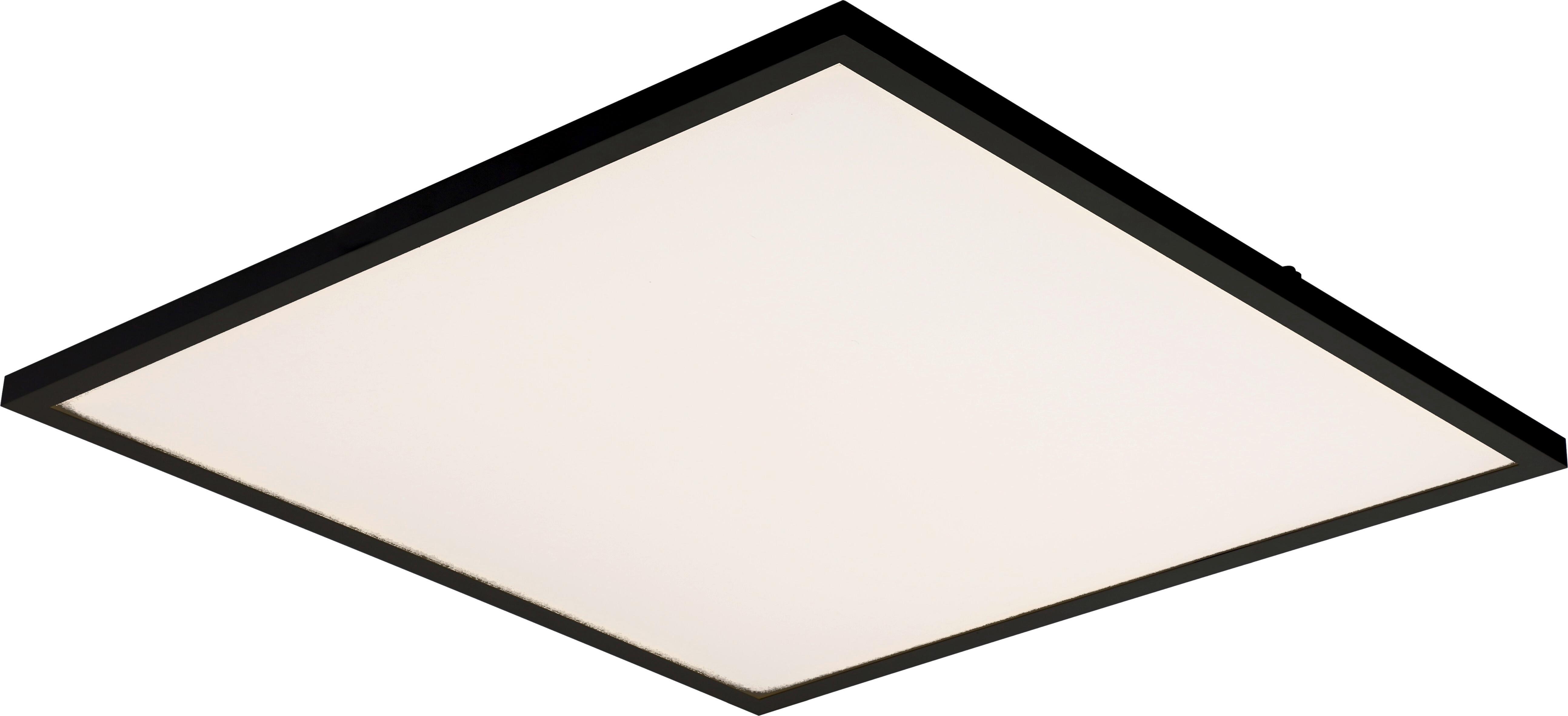 PANEL LED FLIGHT 45 *SBN* - czarny, Basics, tworzywo sztuczne/metal (45/45/4,5cm) - Novel