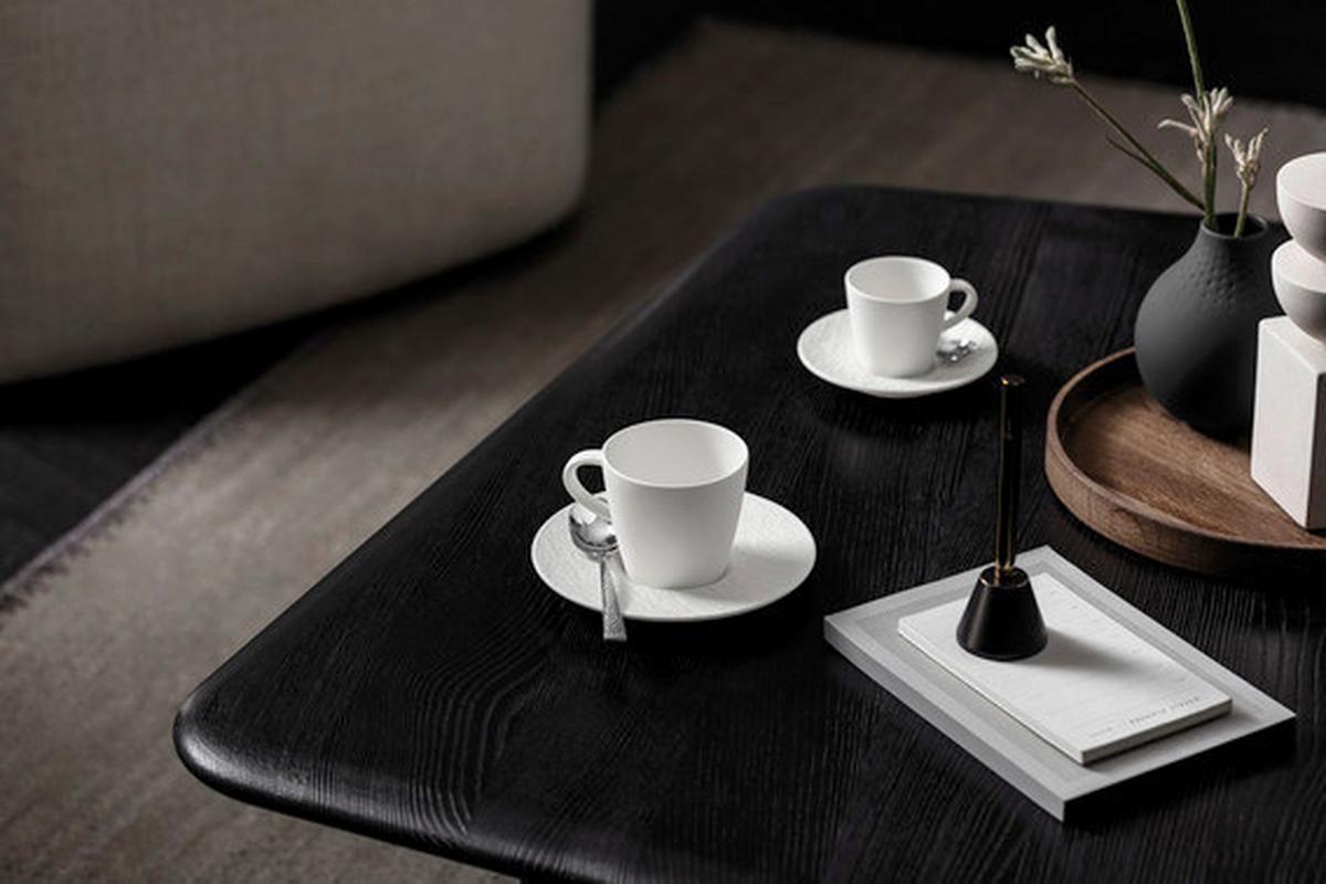 FILIŻANKA DO KAWY 10-4240-1300 - biały, Design, ceramika (10,5/8/7,5cm) - Villeroy & Boch