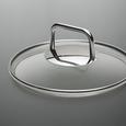 Kochtopf Frank aus Edelstahl ca. 1,5l - Klar/Silberfarben, KONVENTIONELL, Glas/Metall (16/9,5cm) - Premium Living Kochtopf Frank aus Edelstahl ca. 1,5l - Klar/Silberfarben, KONVENTIONELL, Glas/Metall (16/9,5cm) - Premium Living