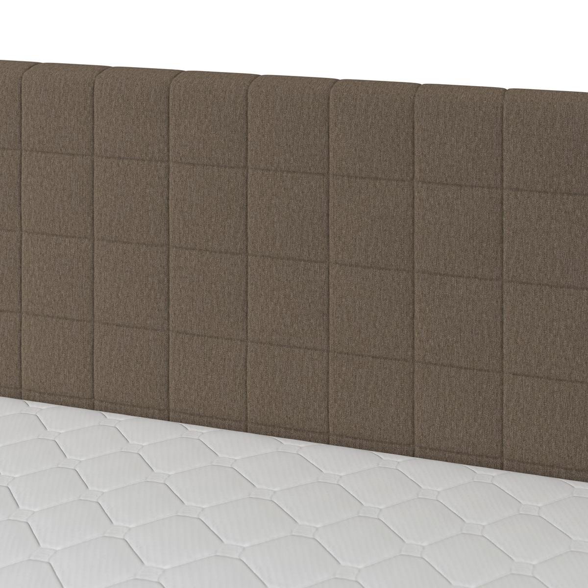 Boxspring Ágy Olivia - barna, Modern, textil/fa (180/200cm) - Bessagi Home