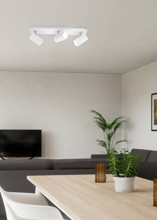 Strahler Marley Weiß max. 35 Watt - Weiß, Basics, Metall (48/9/15cm) - Trio Leuchten