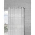 Zavesa Z Obročki Jana - svetlo siva, Romantika, tekstil (135/245cm) - Premium Living Zavesa Z Obročki Jana - svetlo siva, Romantika, tekstil (135/245cm) - Premium Living