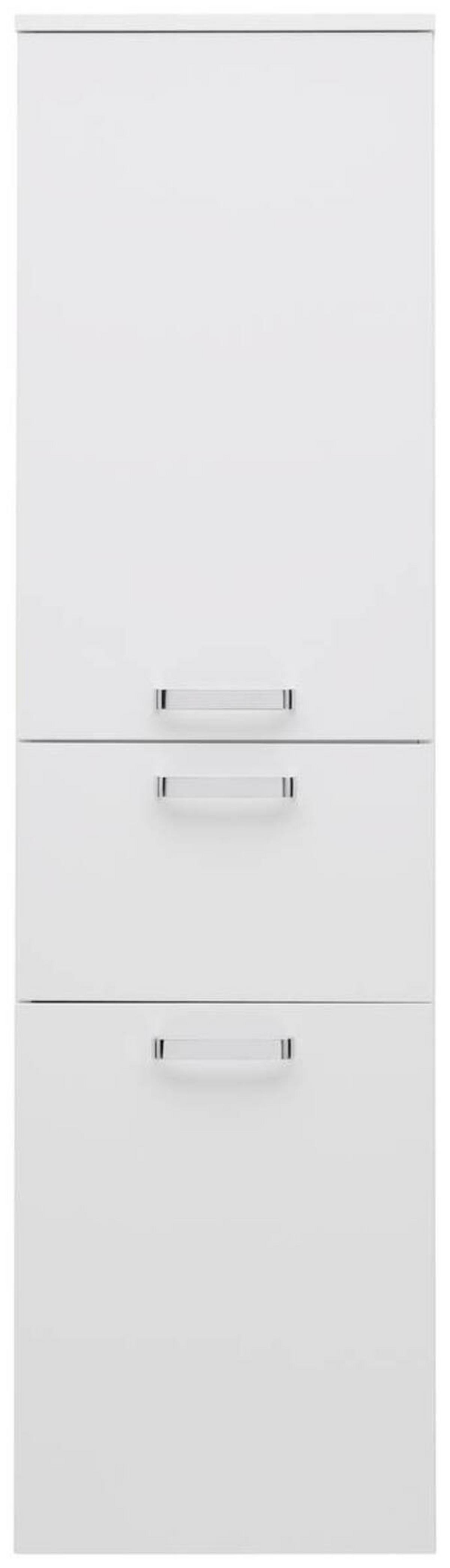 Dulap înalt Fresh - alb, Konventionell, material pe bază de lemn (40/147/38,5cm) - Ondega