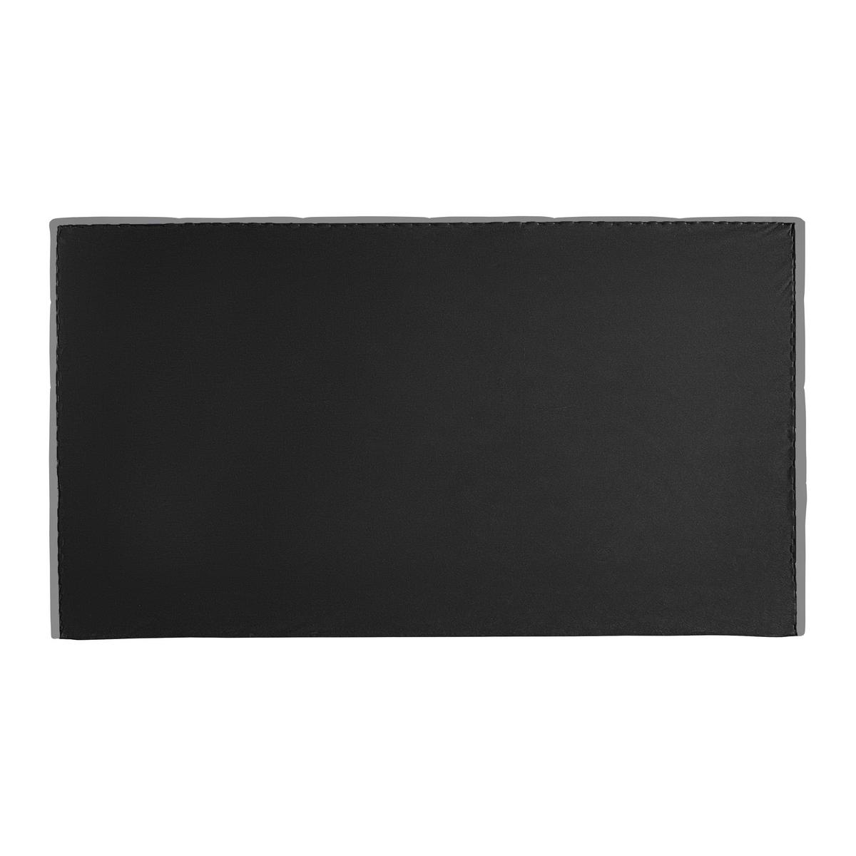 Boxbett Roma ca. 180x200 cm Grau mit Topper - Schwarz/Grau, MODERN, Holz/Textil (180/200cm) - Bessagi Home
