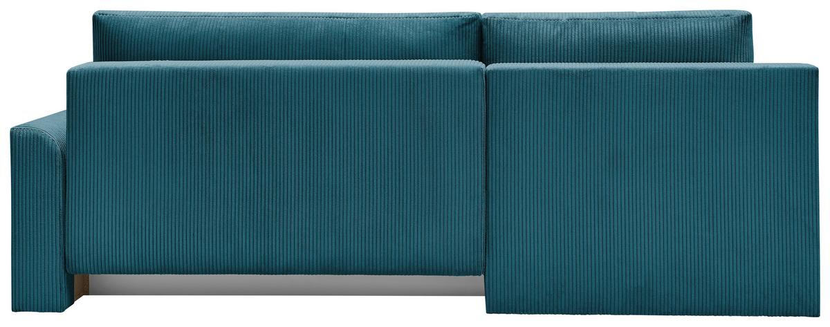 Coltar KIM - turcoaz, Modern, lemn/textil (233/160cm) - Modern Living