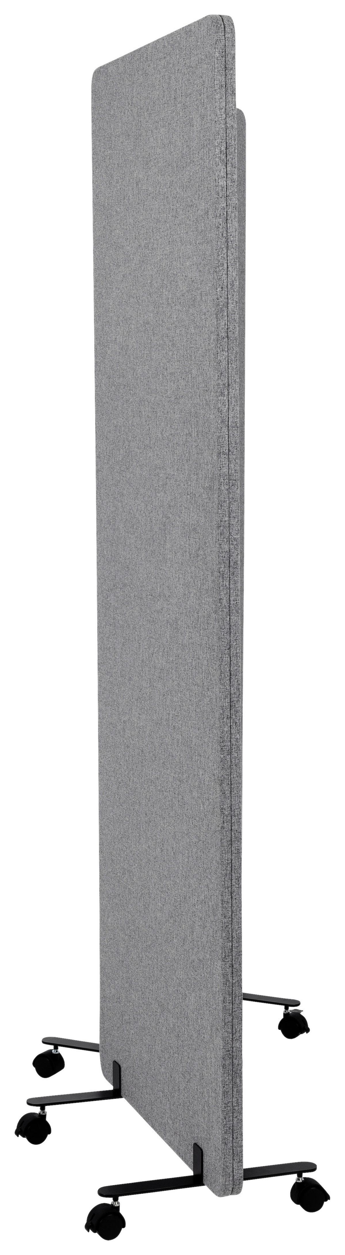 Pregradna Stena Flexmiut, Temno Siva - temno siva, Basics, kovina/umetna masa (60/177/35cm) - MID.YOU