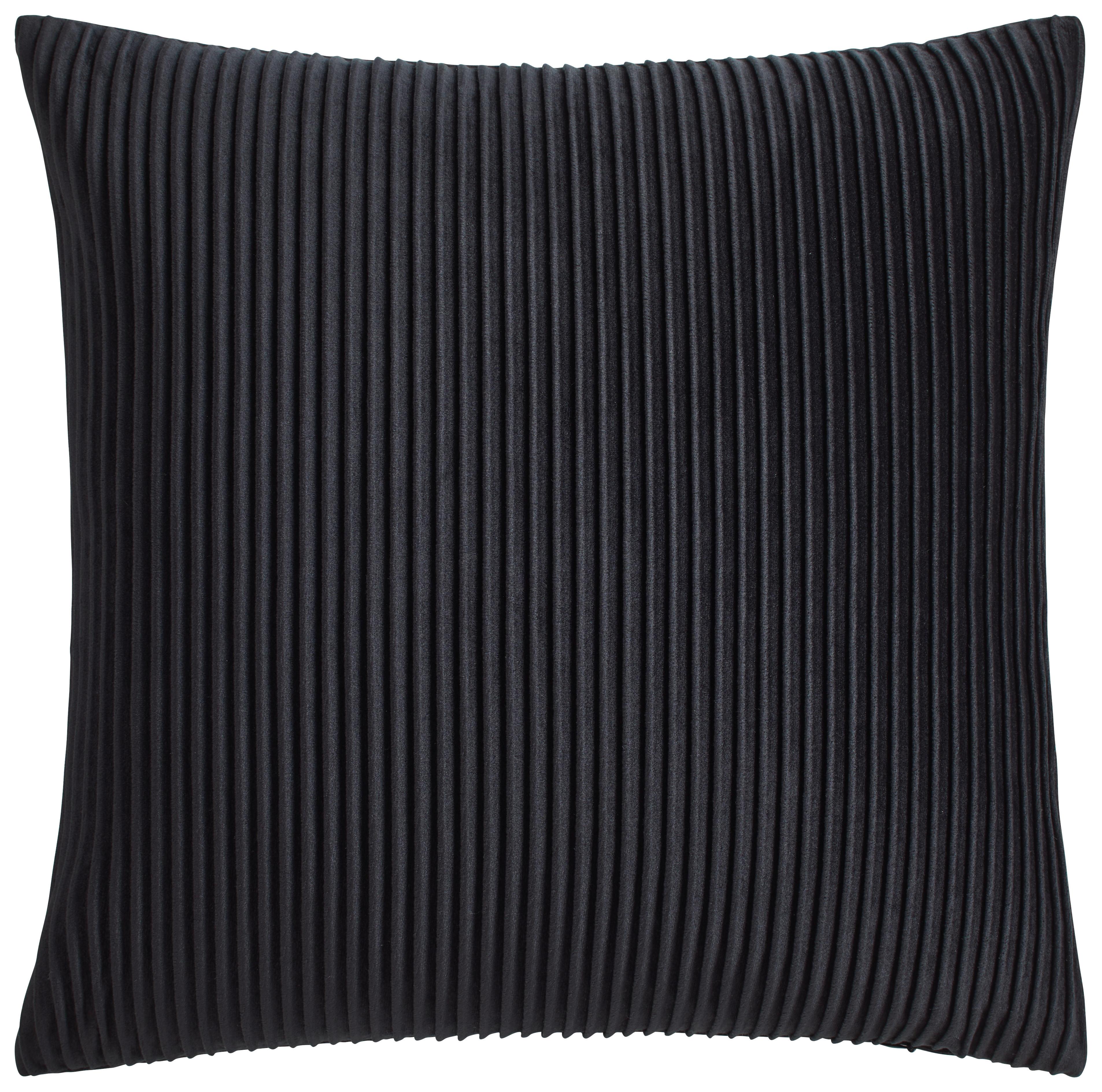 OKRASNA BLAZINA MELANIA - črna, Romantika, tekstil (45/45cm) - Modern Living