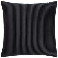 Zierkissen Melania in Schwarz ca. 45x45cm - Schwarz, ROMANTIK / LANDHAUS, Textil (45/45cm) - Modern Living