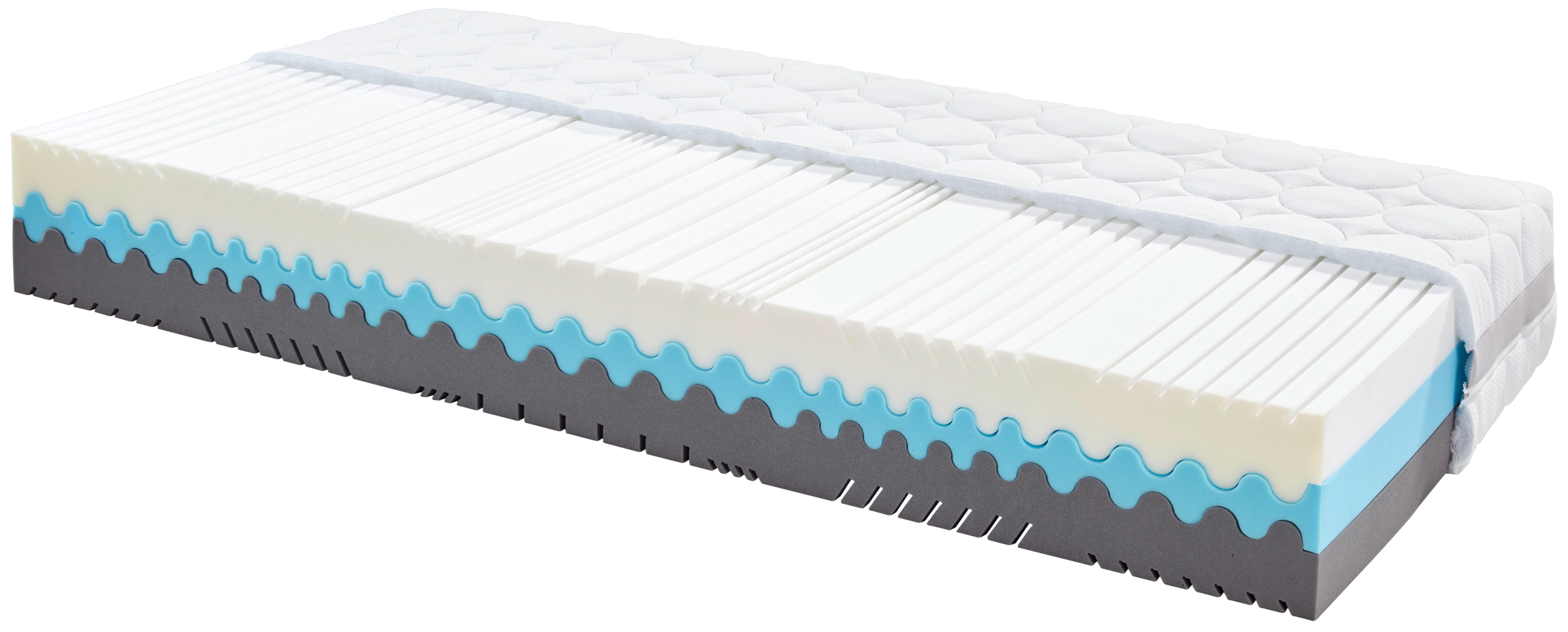 Madrac Od Komforne Pjene Silvy Deluxe H3/h4 - bijela, tekstil (90/200cm) - Primatex