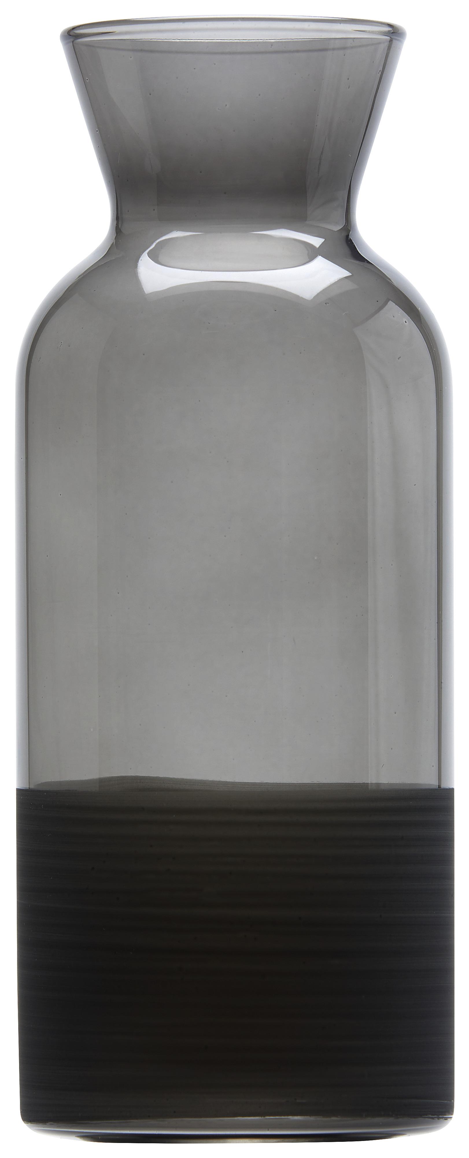 Karaffe Black ca. 700ml - Schwarz, Modern, Glas (700ml) - Premium Living
