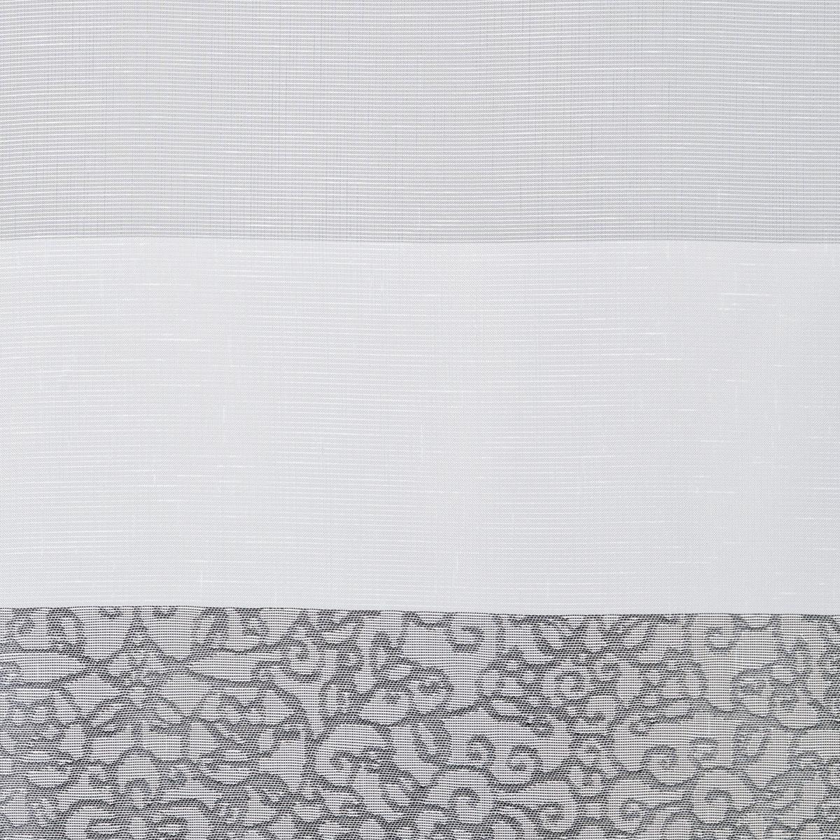 FIRANA KRÓTKA SLOMUR - biały/szary, Basics, tkanina (140/50cm) - Esposa