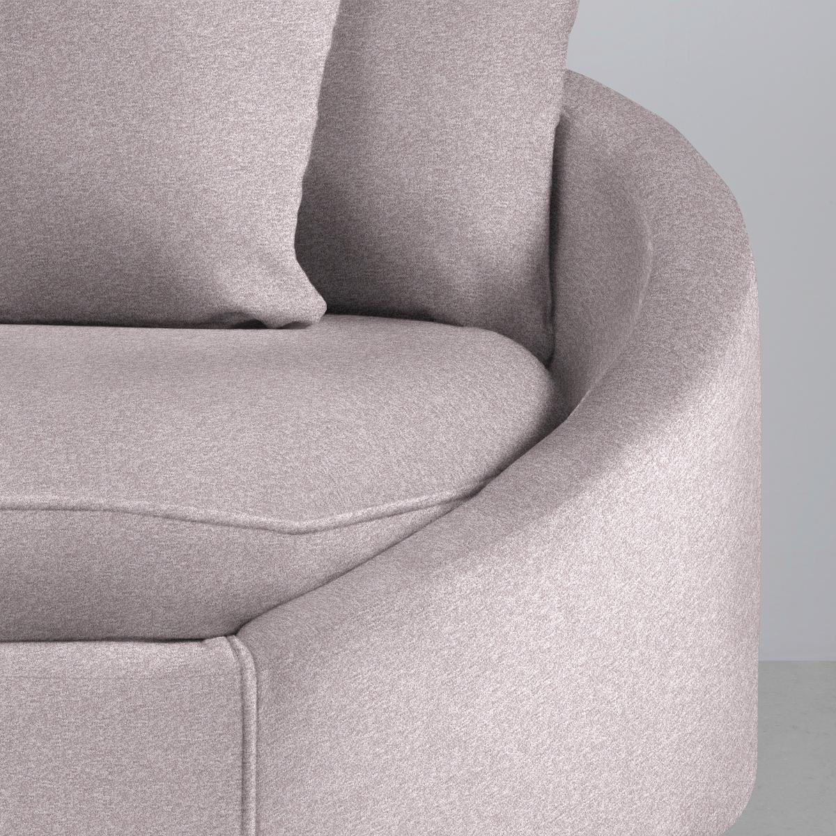 Ecksofa Axel Flieder - Flieder/Schwarz, MODERN, Textil/Metall (250/87/291cm) - Mömax