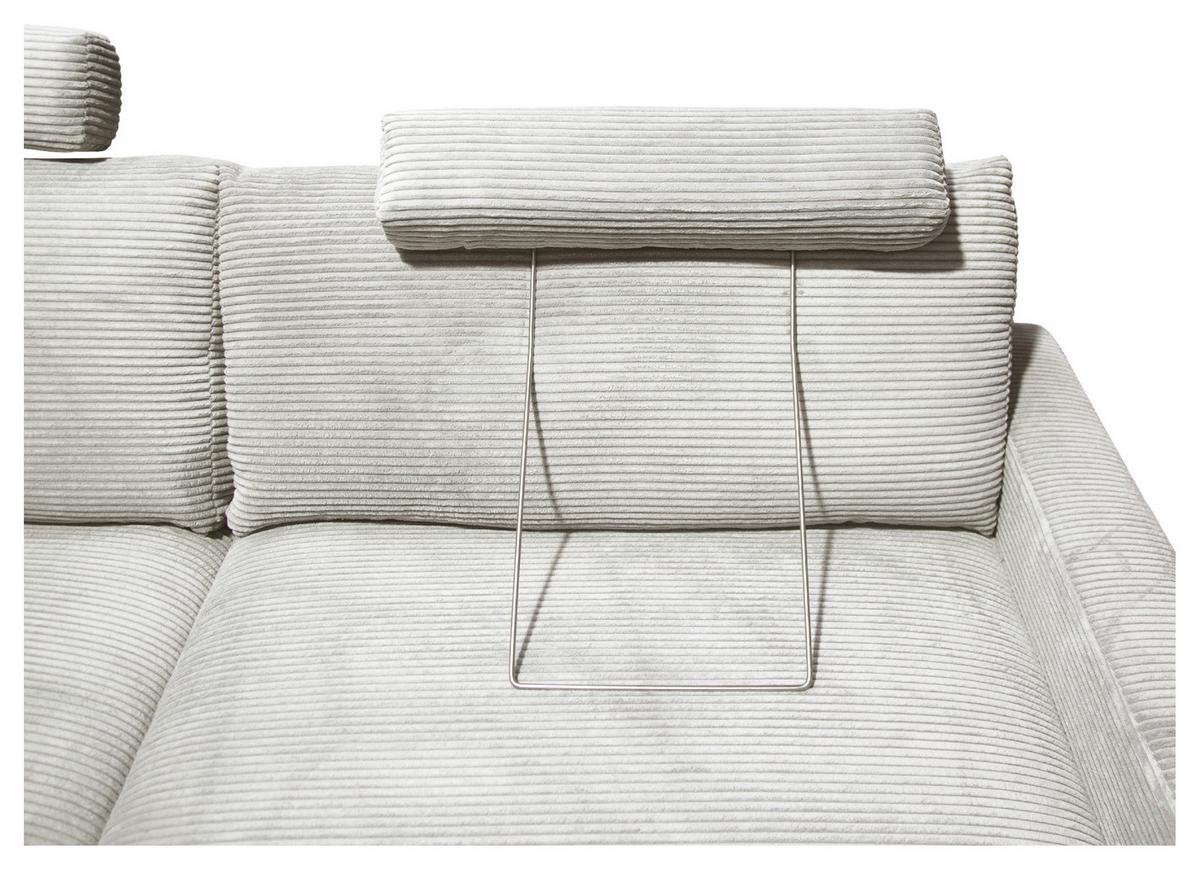 Kopfstütze Cora Beige - Beige, Modern, Textil/Metall (63/57/40cm) - Mömax