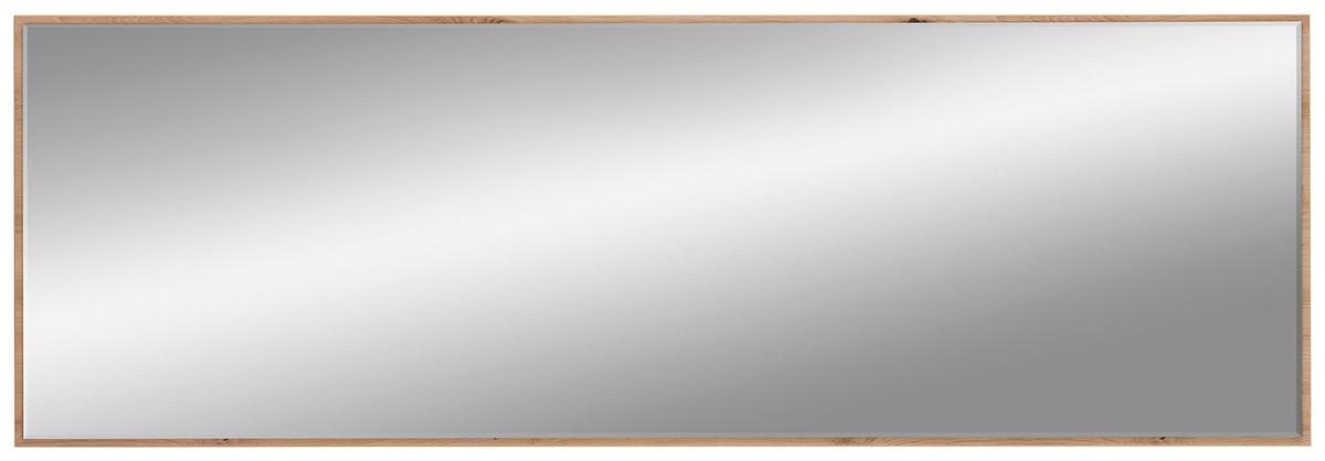 LUSTRO ŚCIENNE DIANA - dąb artisan, Design, materiał drewnopochodny/szkło (180/60/2cm) - Voleo