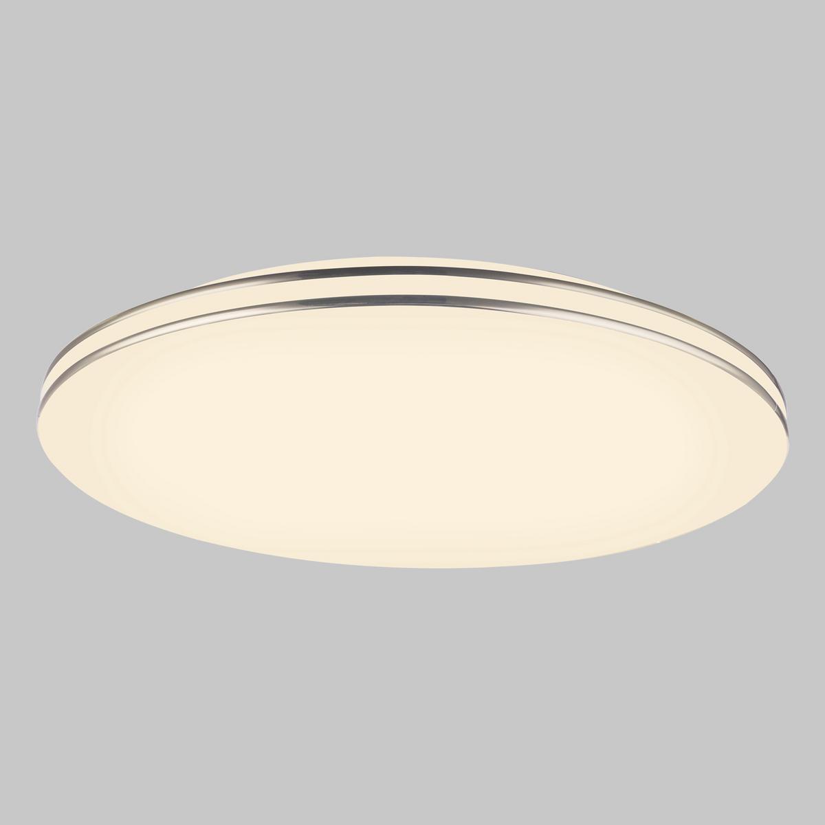 plafonnier LED DILAN - Weiss/Opal, Trend, Kunststoff/Metall (53/8cm) - Globo