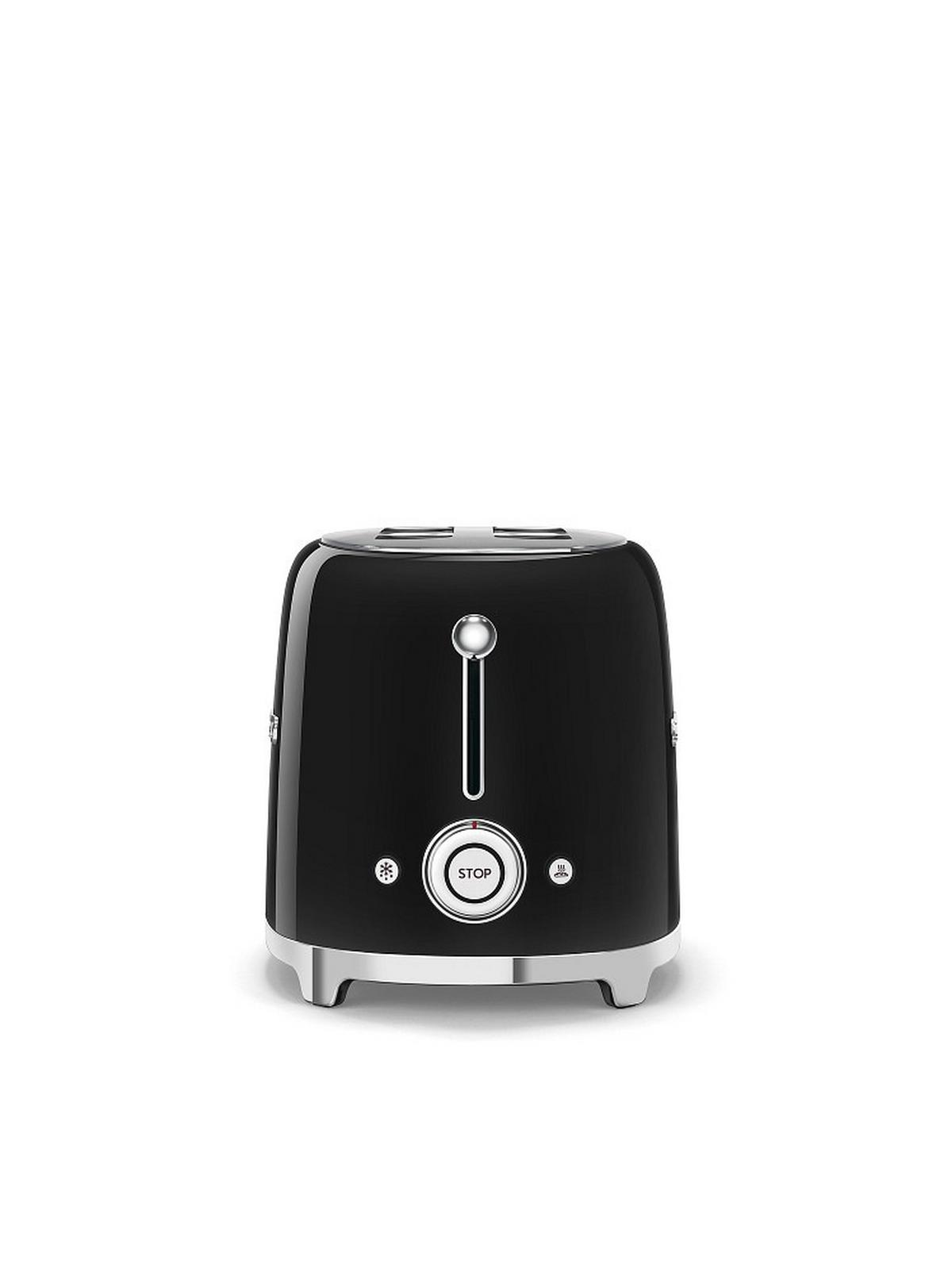 TOSTER TSF01BLEU SMEG - czarny, Basics, metal (31/19,8/19,5cm) - SMEG
