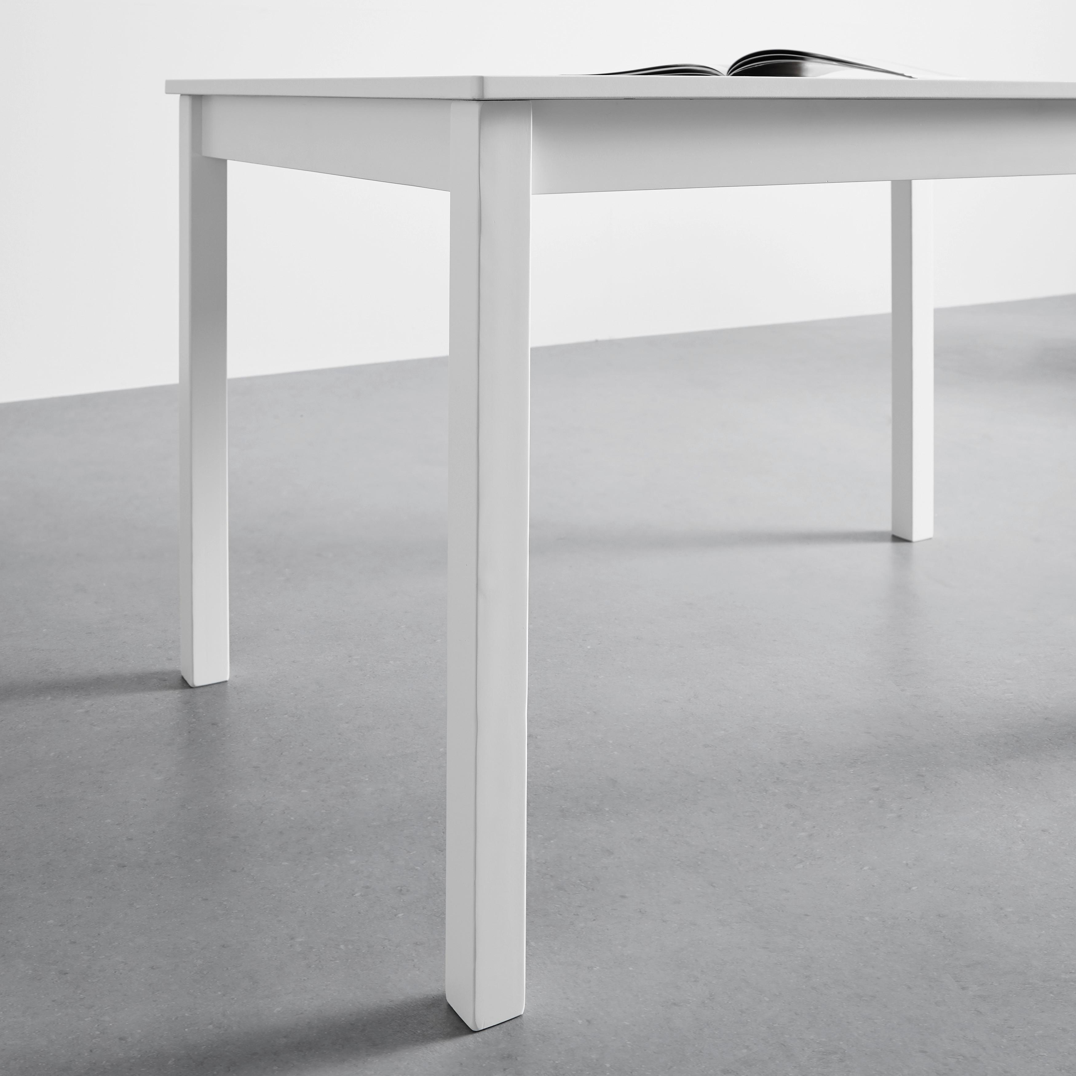 MATGRUPP AMIRA - vit, Modern, trä (118/43/75/40.5/73/86cm) - Bessagi Home