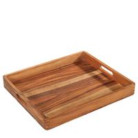 TACA DO SERWOWANIA 059212 - kolor akacjowy, Basics, drewno (52/43/6cm) - Zassenhaus
