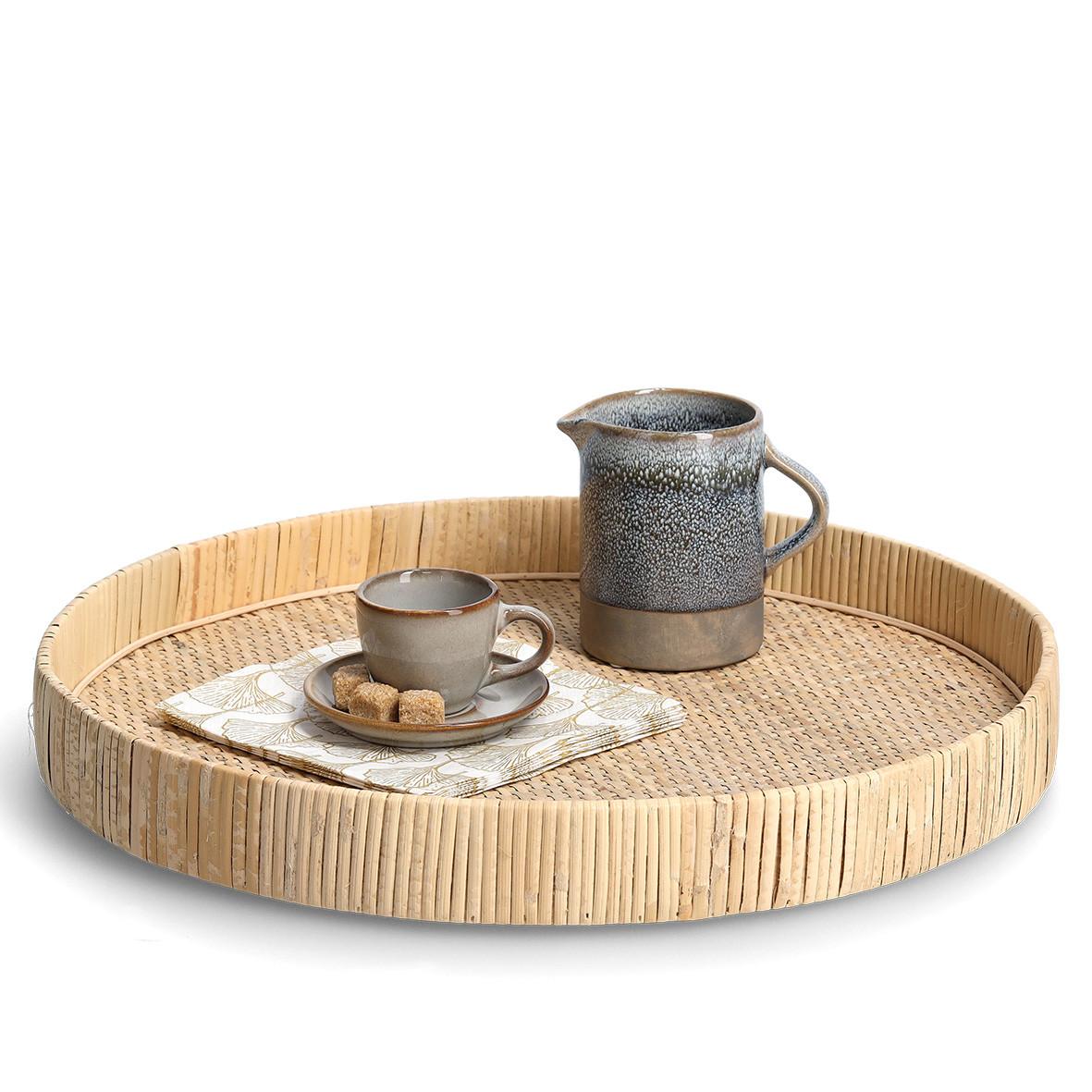Dekotablett Nature Naturfarben - Naturfarben, Basics, Holz (40/40/5cm) - Zeller Present