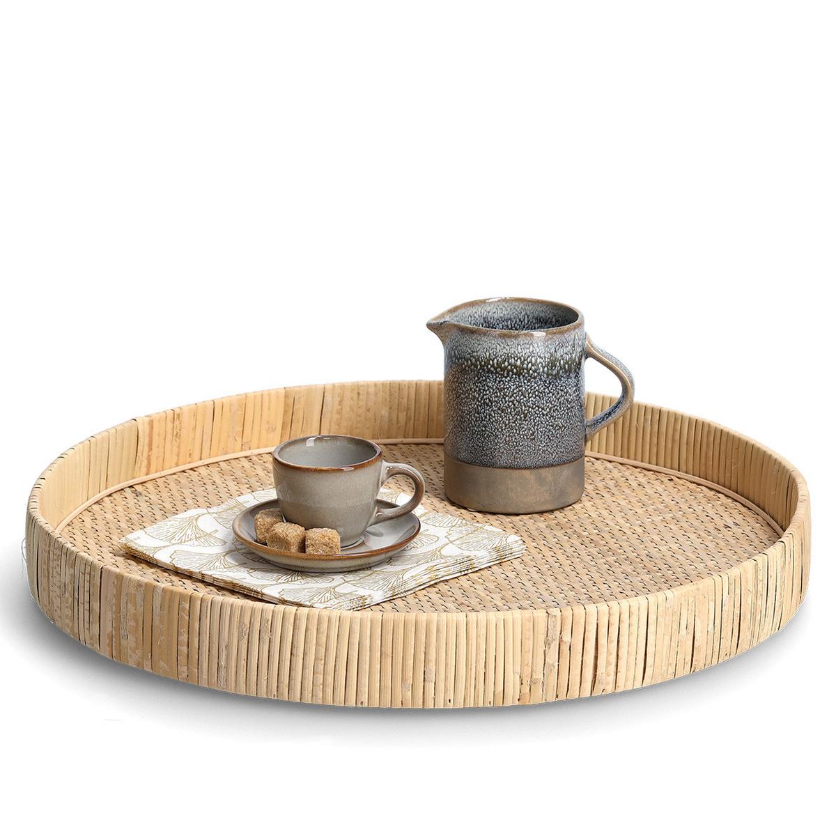 Dekotablett Nature Naturfarben - Naturfarben, Basics, Holz (40/40/5cm) - Zeller Present