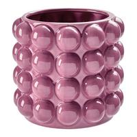 Blumentopf Holly Flieder - Flieder, MODERN, Keramik (15/15/15cm) - Mömax