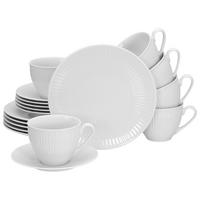 Kavni Servis Valencia, 18-Delni - bela, Design, keramika - Creatable