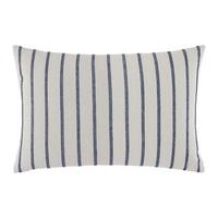 Díszpárna Riva 40/60 - sötétkék/krémszínű, textil (40/60cm) - Mömax