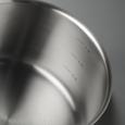 Kochtopf Frank aus Edelstahl ca. 1,5l - Klar/Silberfarben, KONVENTIONELL, Glas/Metall (16/9,5cm) - Premium Living Kochtopf Frank aus Edelstahl ca. 1,5l - Klar/Silberfarben, KONVENTIONELL, Glas/Metall (16/9,5cm) - Premium Living