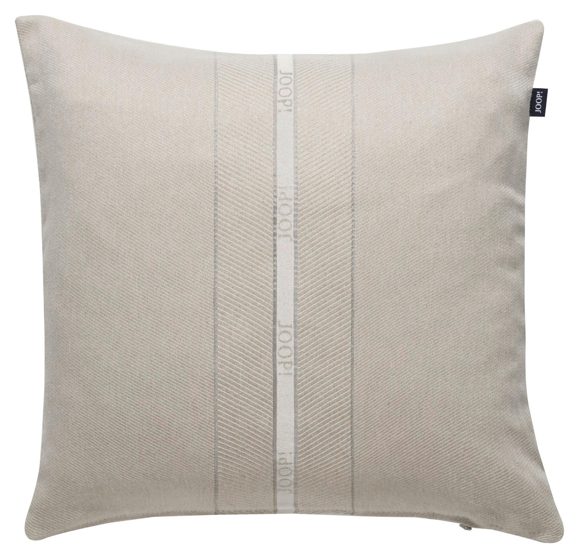 POSZEWKA NA PODUSZKĘ J-RIBBON JOOP! - beżowy/kremowy, Design, tkanina (40/40cm) - Joop!