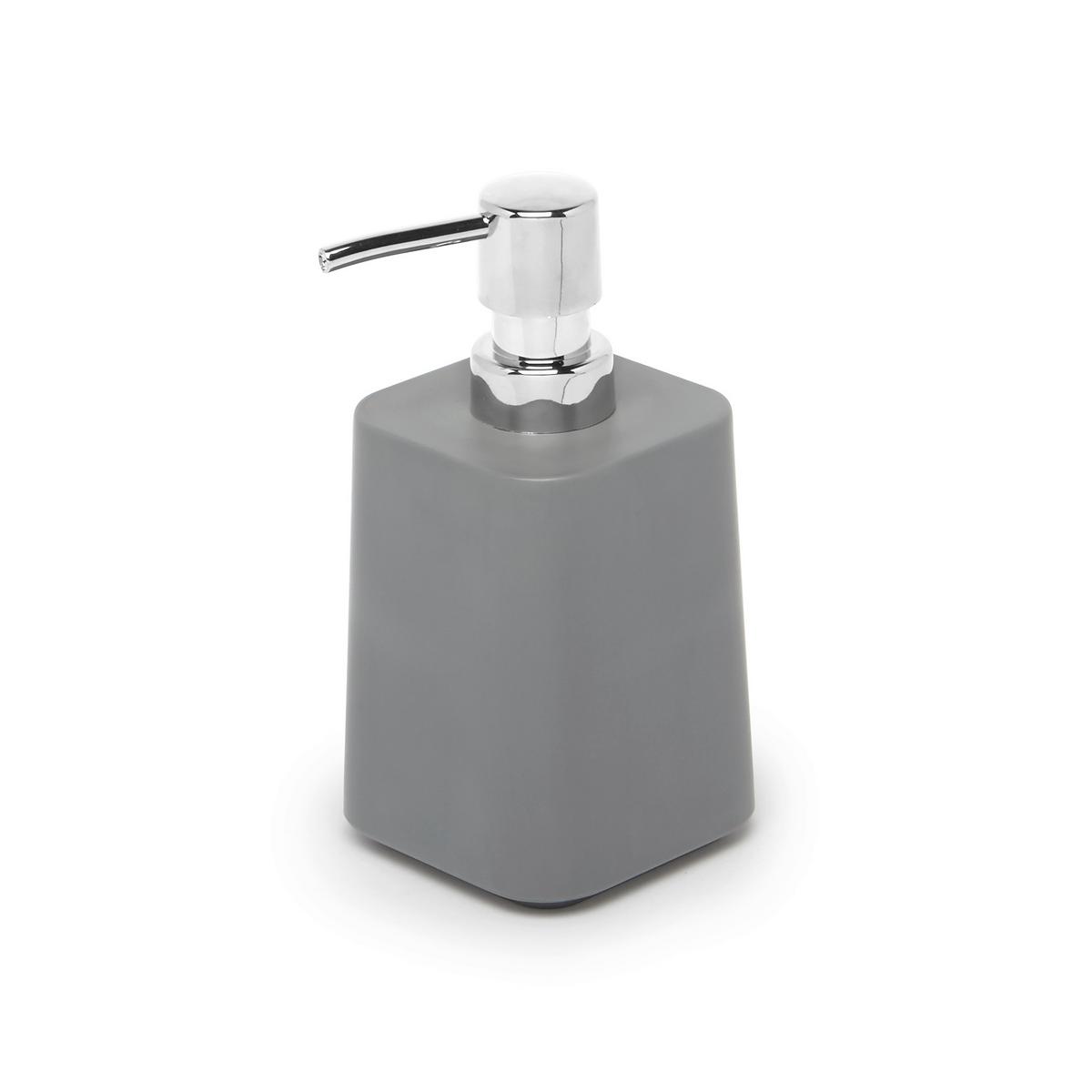 Dozator de săpun Lilo - gri, Modern, plastic (8,25/7,95/15,88cm) - Modern Living