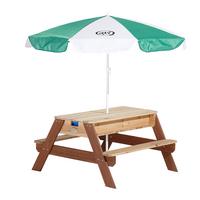 Kinder-Gartentisch Axi Nick Braun Sand-Wassertisch - Braun, Holz (80/56/90cm)