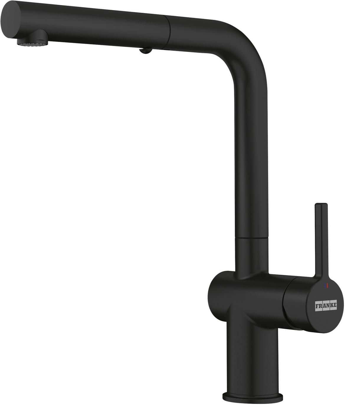 Spültischarmatur in Schwarz - Schwarz, Trend (31,2cm) - Franke