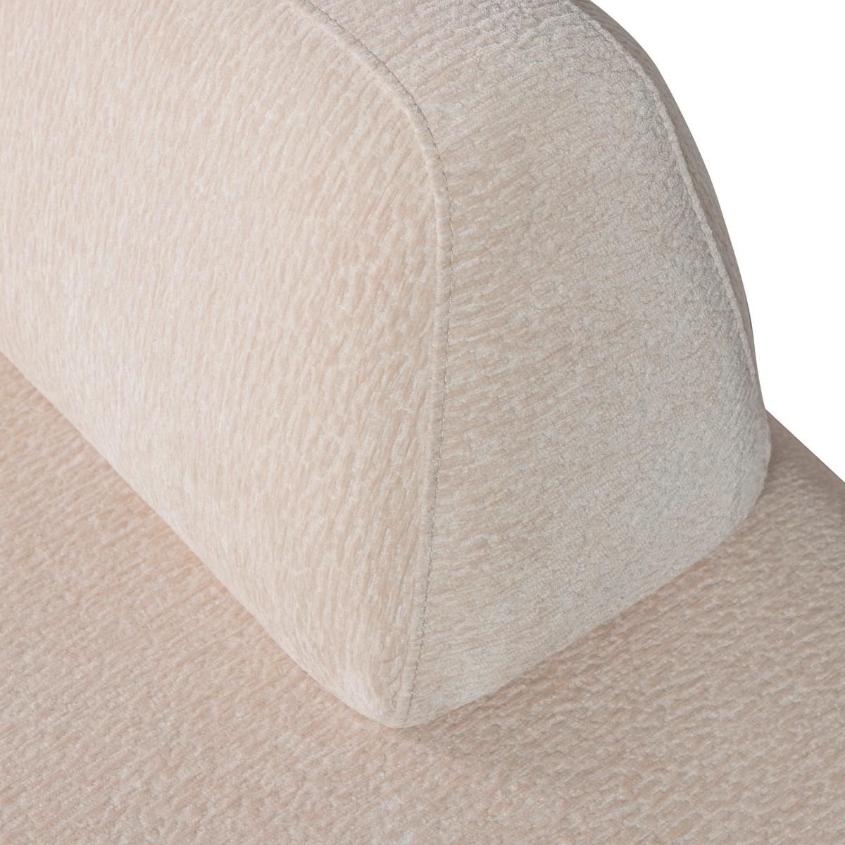 Sessel Sterck Sandfarben - Sandfarben/Schwarz, Design, Kunststoff/Textil (100/70/116cm) - Livetastic