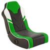 Gamingsessel Shadow 2.0 ca. 42x64x75 cm Grün/Weiß/Schwarz - Grün, MODERN, Textil (42/64/75cm) - X Rocker