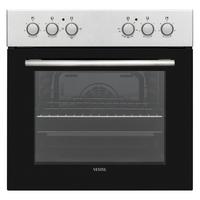 Küchenblock IKZ mit Geräten ca. 230 cm Magnolie - Edelstahlfarben/Eichefarben, Design, Holzwerkstoff/Metall (230cm) - Impuls