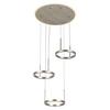 LED-HÄNGLAMPA STONI - champagne, Modern, metall/plast (42/42/150cm) - Mömax