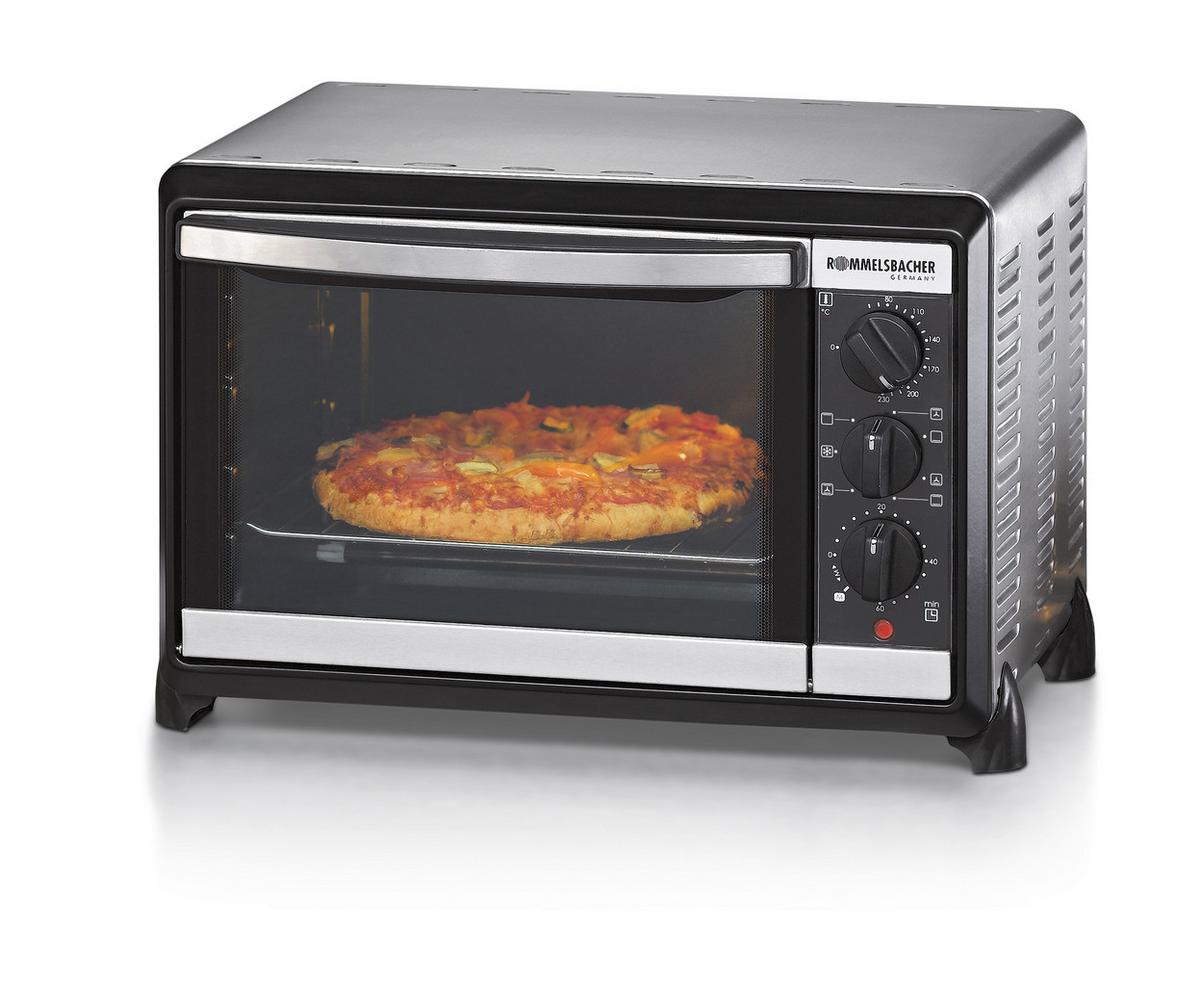 MINIPIEKARNIK BG 1055/E - czarny chrom, Basics, metal (44/28,5/33,5cm) - Rommelsbacher