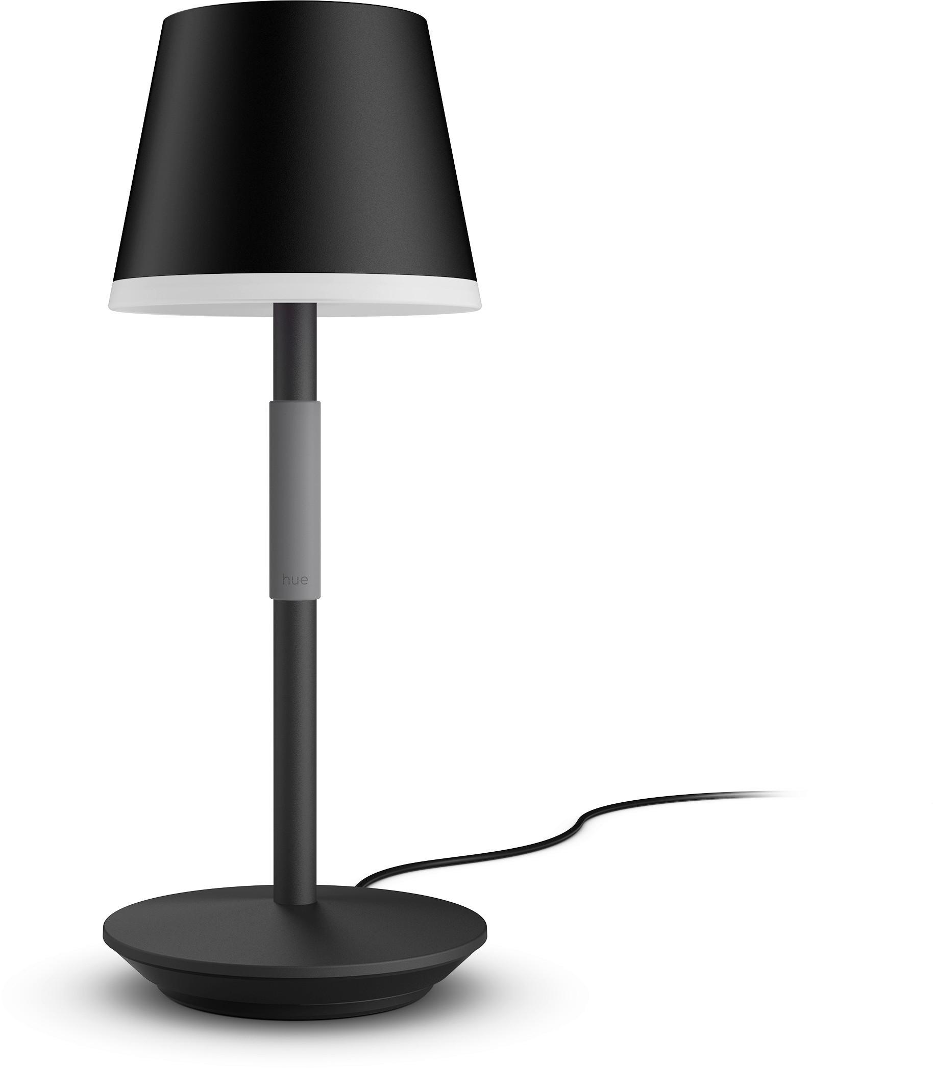 LAMPA STOŁOWA Z AKUMULATOREM 40459500 HUE PHILIPS - czarny, Design, metal (14,2/35cm) - Philips HUE