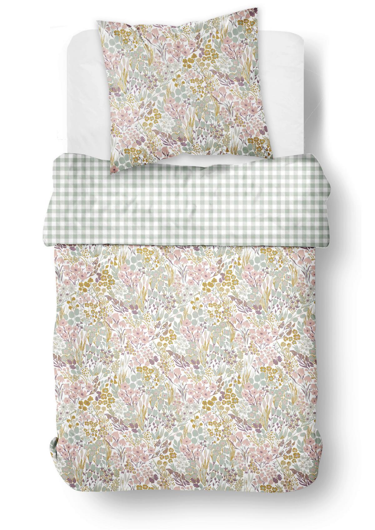 Posteljina Tara 140x200/60x80cm - višebojno, tekstil (140/200cm)