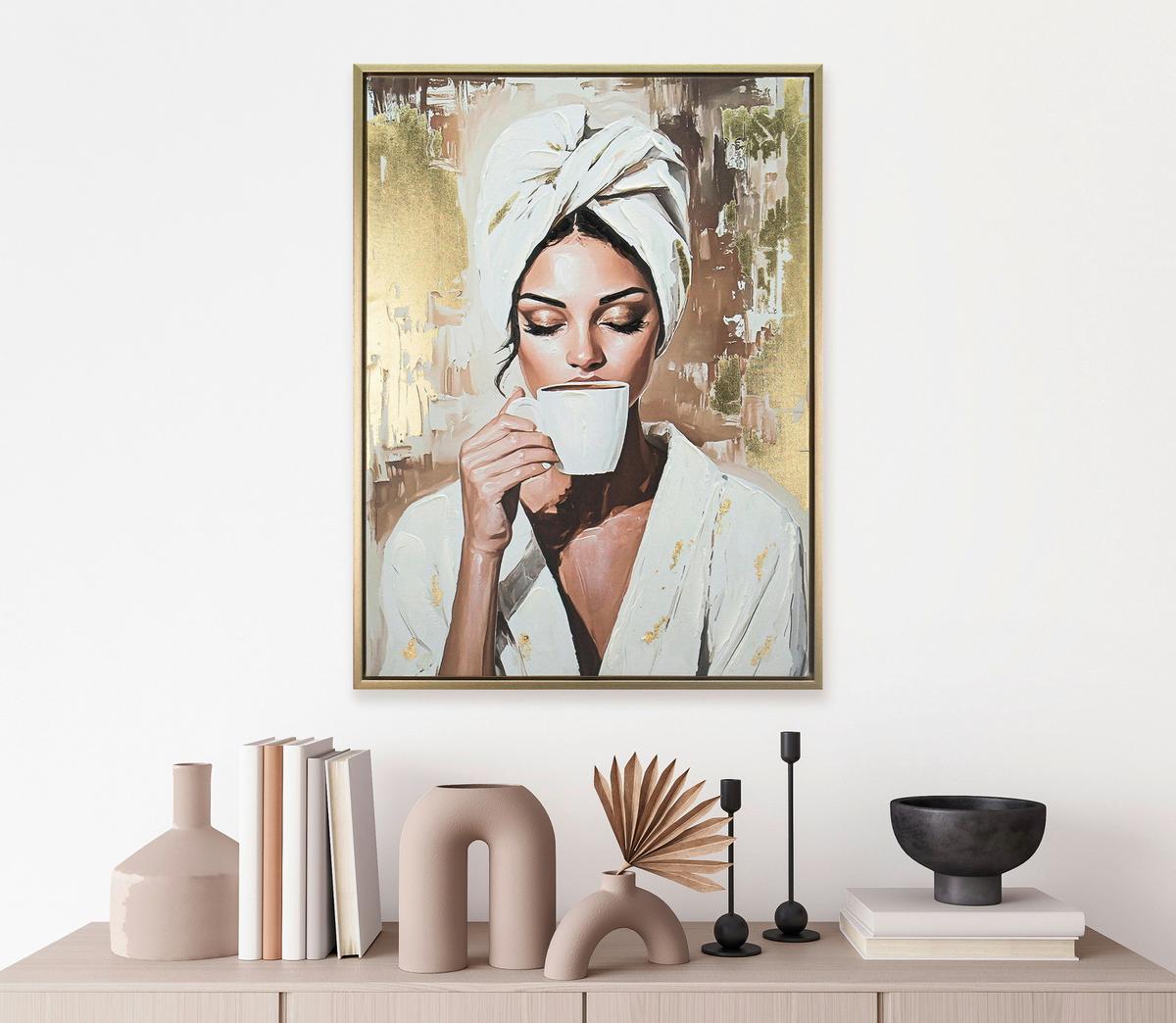 Slika Sa Ramom 60x80cm Derin - višebojna, Konvencionalno, tekstil/pločasti materijal (60/3,8/80cm) - Mömax