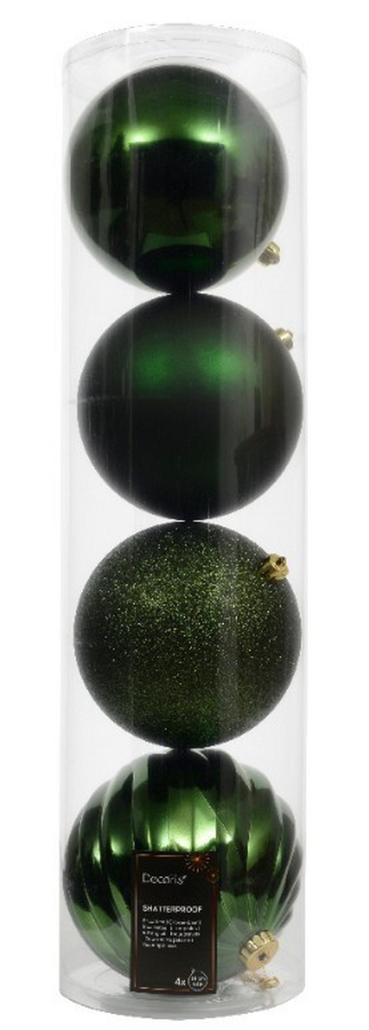 ZESTAW BOMBEK CHOINKOWYCH 022837 - KUGELN - Basics (14,00/14,00/14,00cm)
