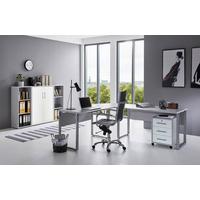 Büro Office Edition Büro Set 2 Grau/Weiß - Weiß/Grau, MODERN - MID.YOU