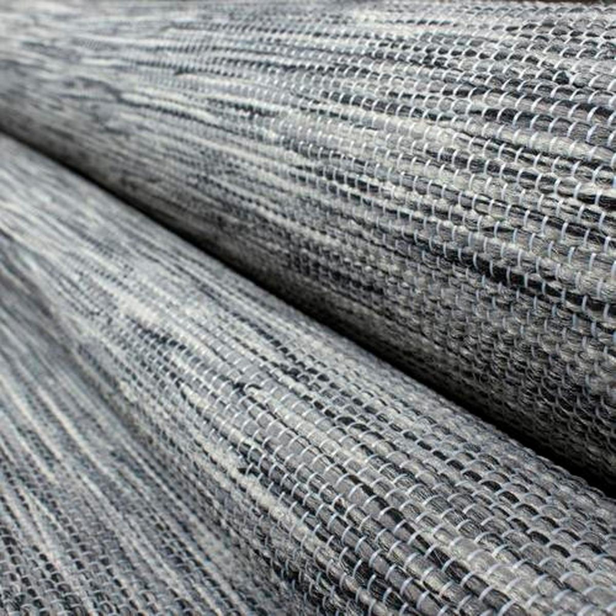 Outdoorteppich Mambo Anthrazit ca. 80x150cm - Anthrazit, KONVENTIONELL, Textil (80/150cm)