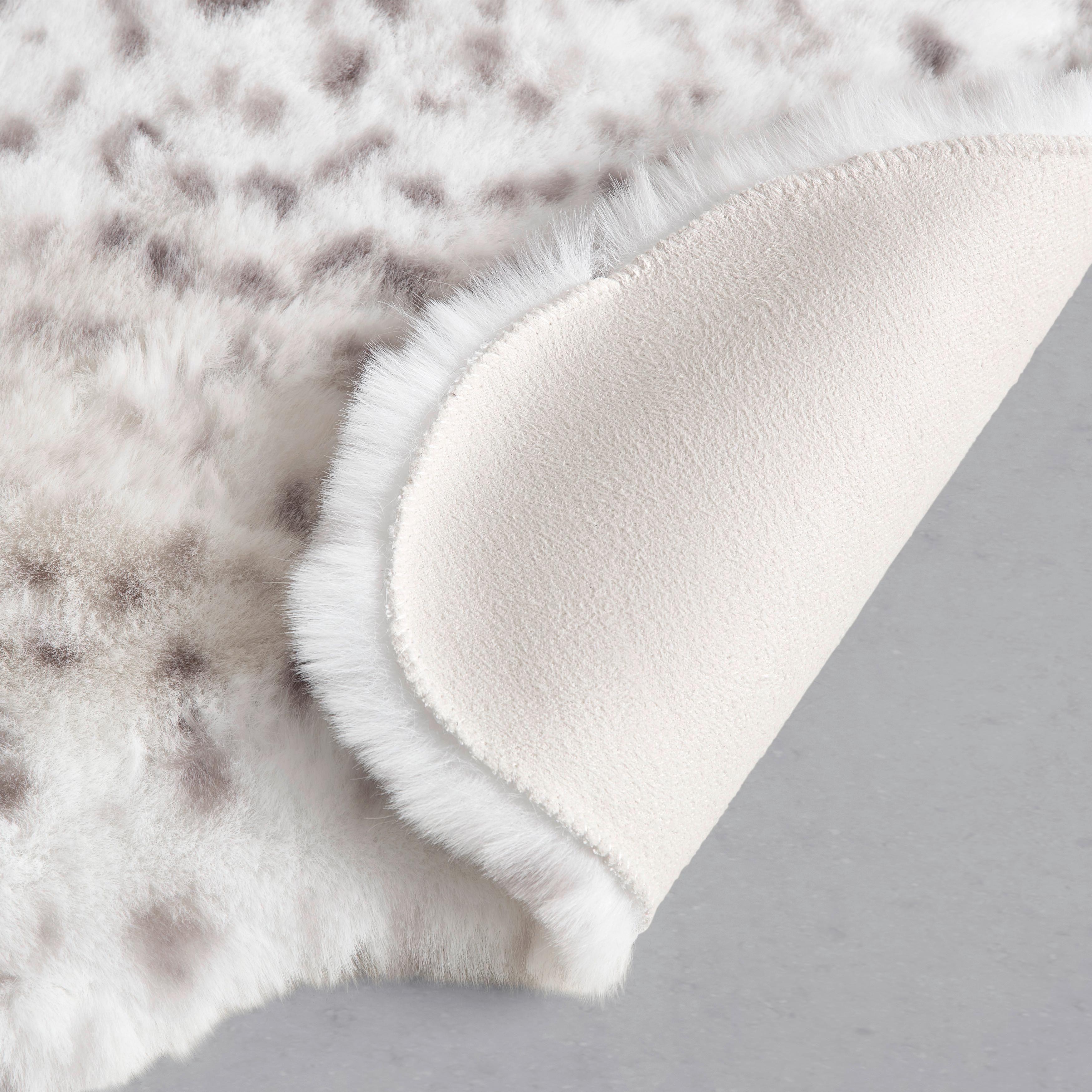 FAUSSE FOURRURE ICE CAT - noir/blanc, KONVENTIONELL, textile (60/90cm) - Mömax