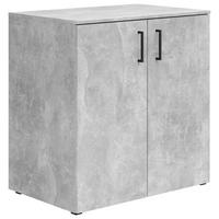 Kommode Multistauraum Grau - Anthrazit/Schwarz, Modern, Holzwerkstoff/Kunststoff (80/83/52cm) - Premium Living