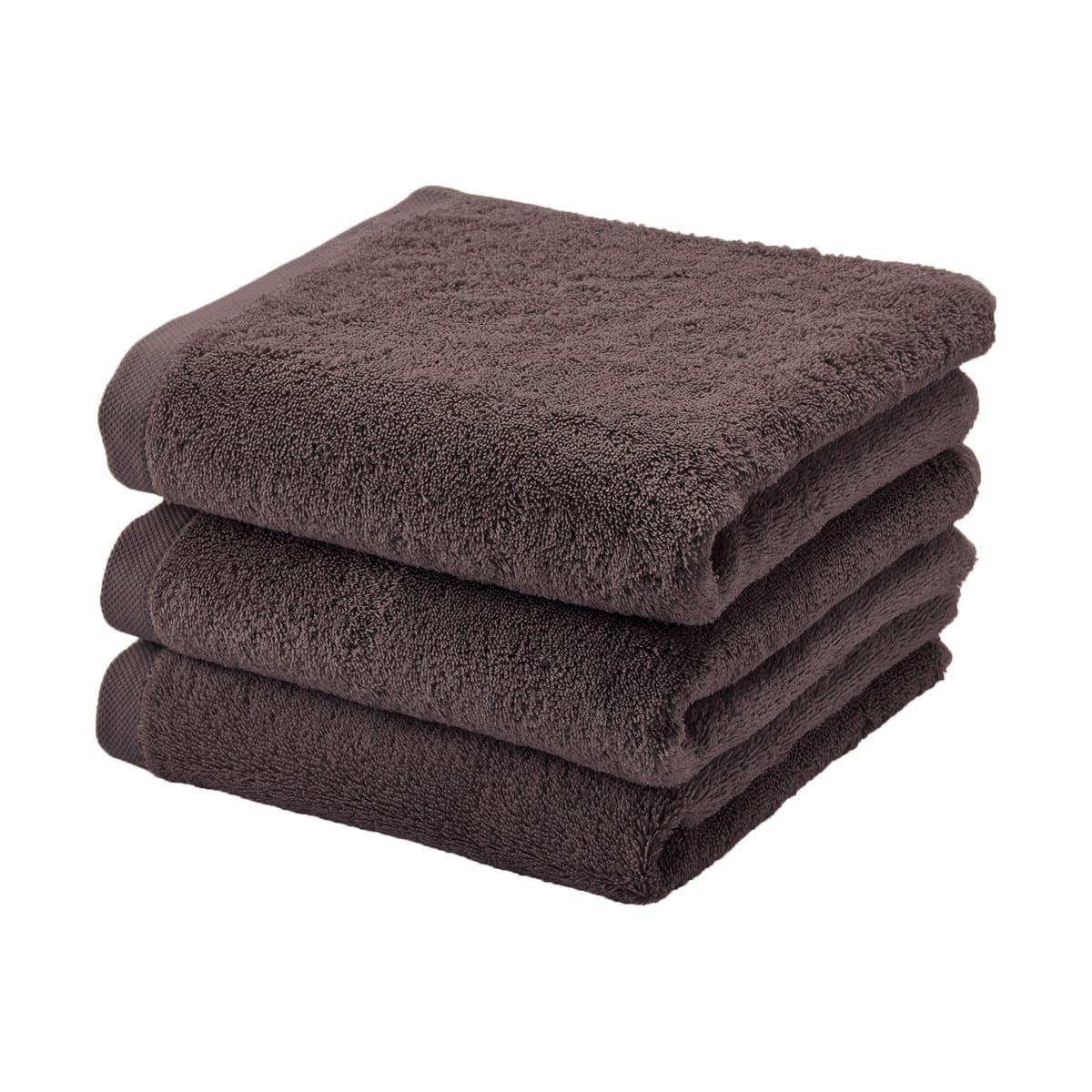 RĘCZNIK LONDON - oberżyna, Basics, tkanina (55/100cm) - Aquanova