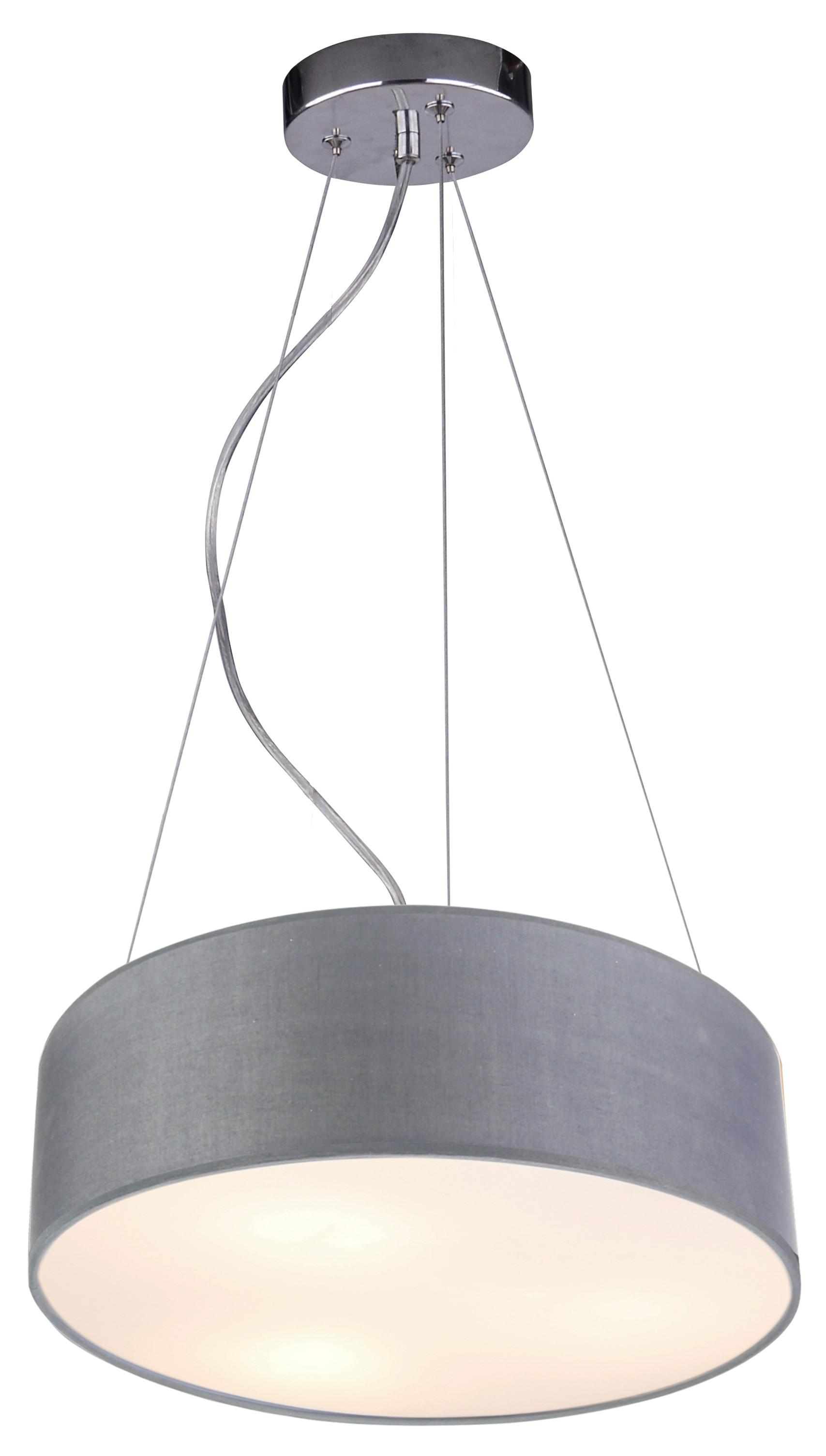 Svjetiljka Viseća 31-67722 - siva, Basics, metal (40/40/100cm)