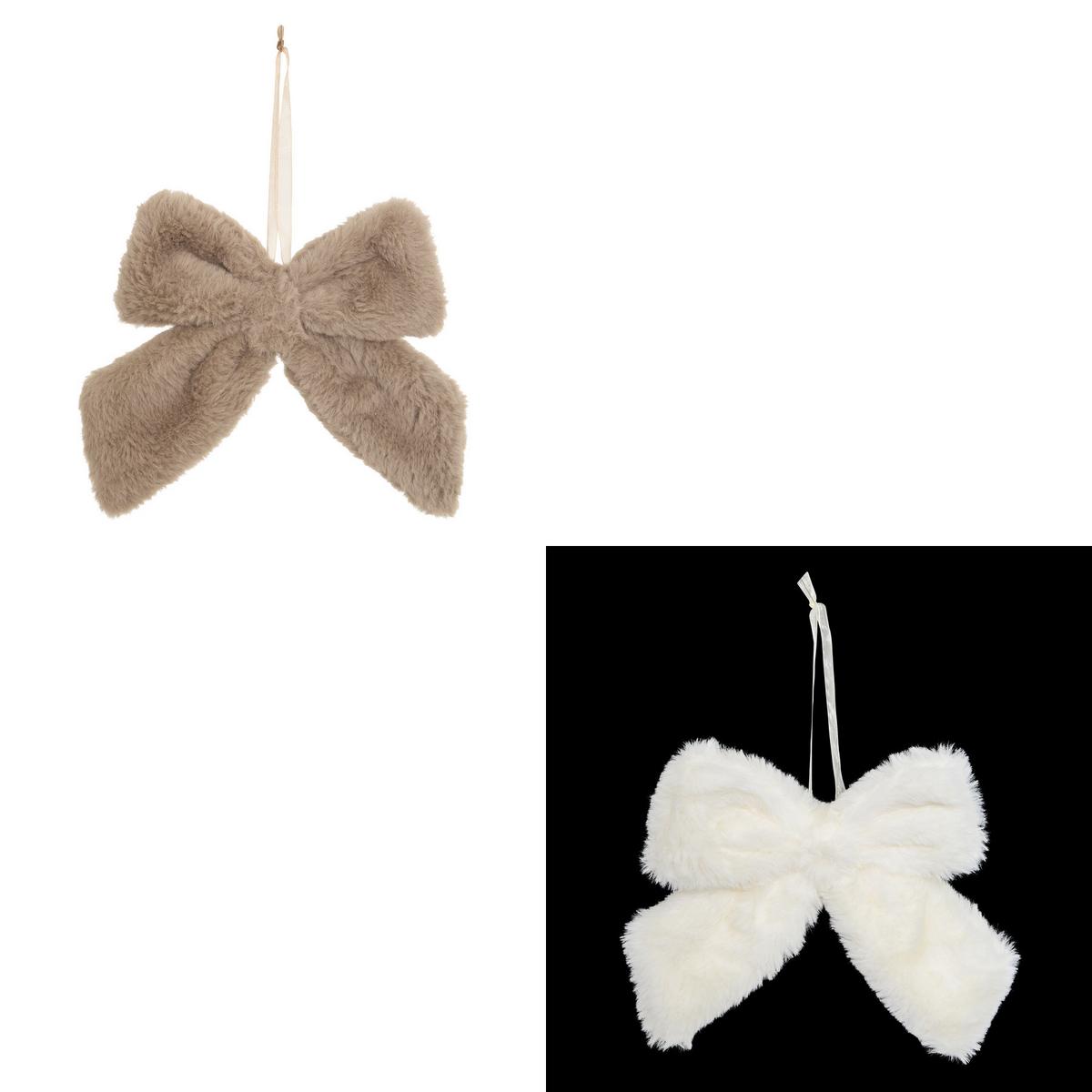 Ukras Za Bor Bow Fur - Moderno, tekstil (15/23cm)