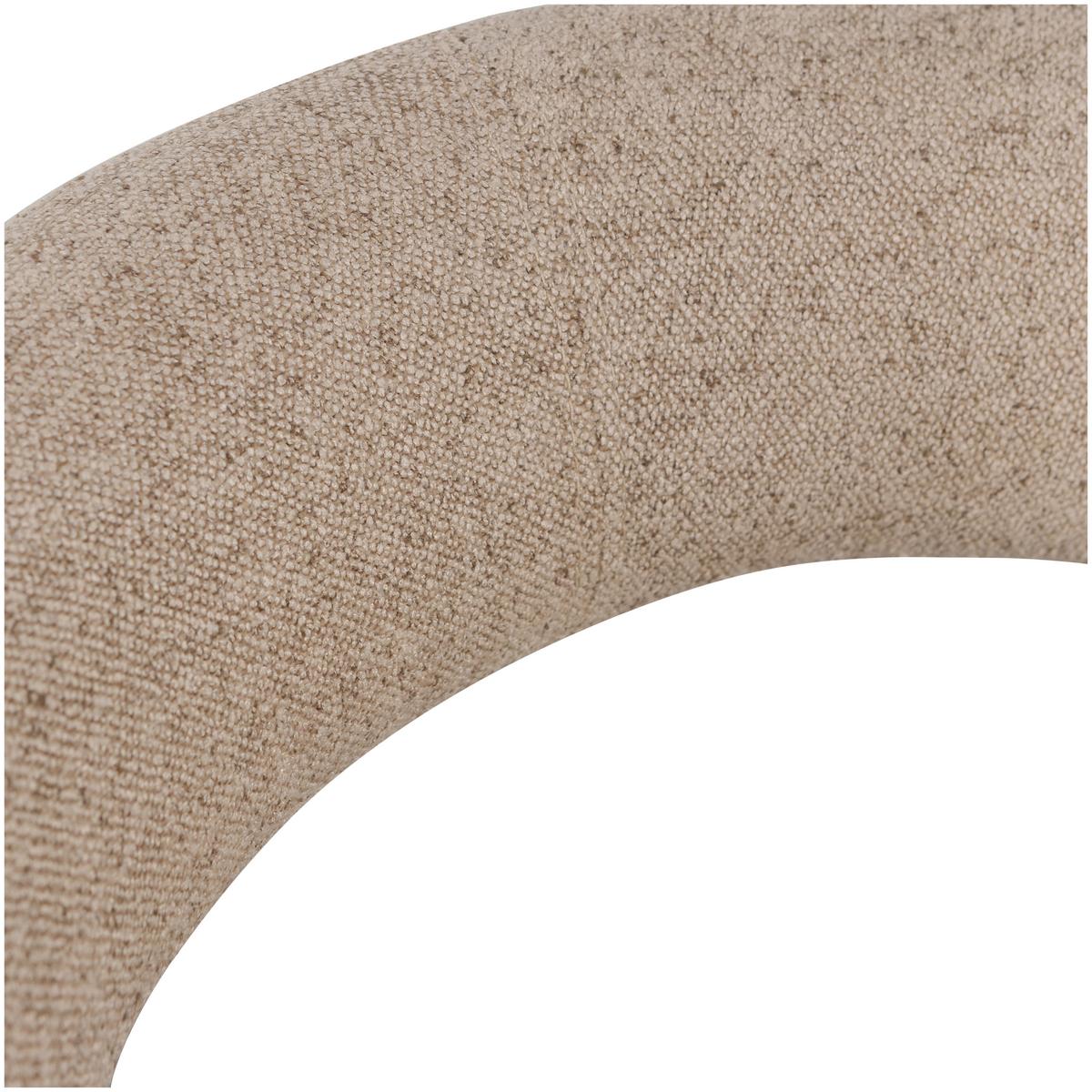 Barhocker Noble Sandfarben B: 48cm - Sandfarben, MODERN, Textil (48/95/52cm) - Livetastic