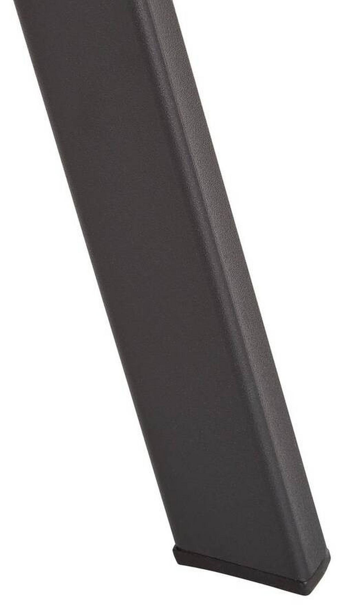 KRZESŁO NELE - czarny/taupe, Modern, metal/drewno (51/83/61cm) - MID.YOU